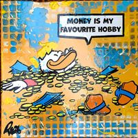 Hobby Money 30x30 cm auf LW und bis 100x100 cm als Acrlbild